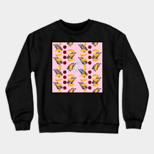 Sweet and sour pattern design for the warm august days. Crewneck Sweatshirt